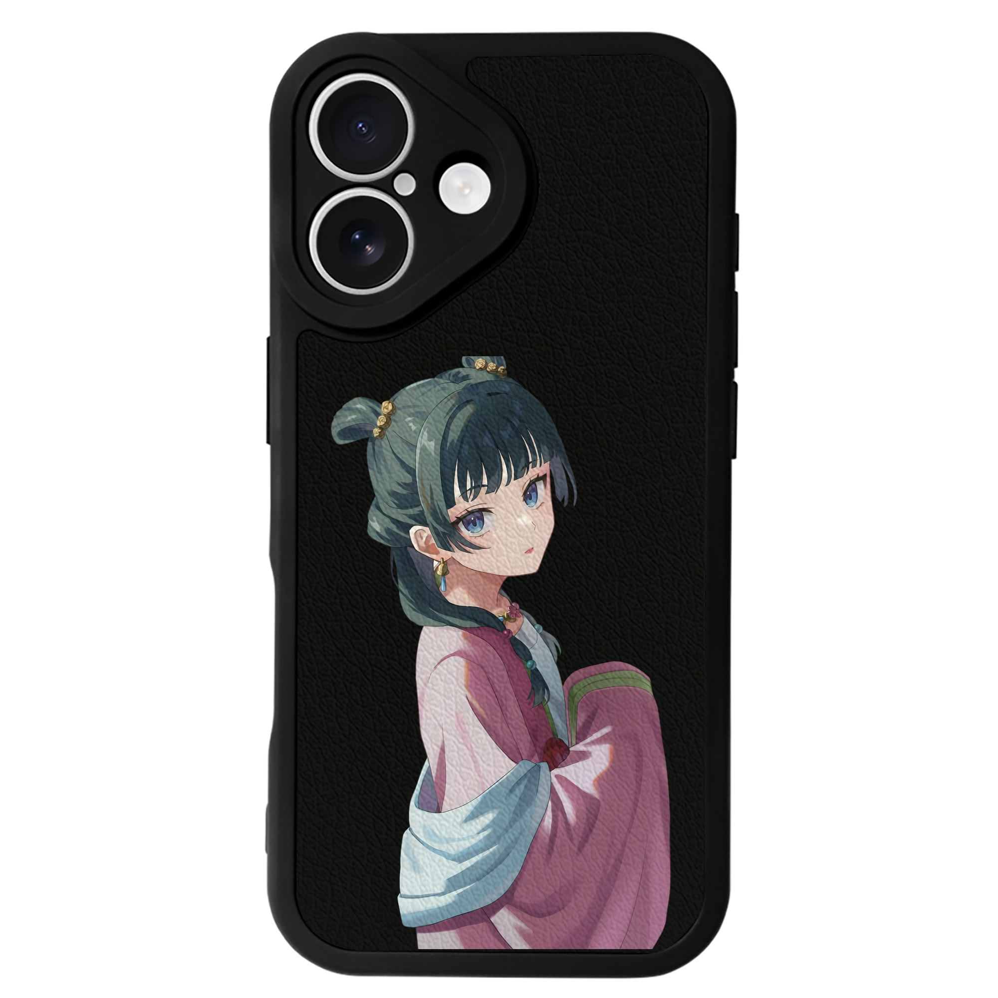 （画像用） 薬屋のひとりごと The Apothecary Diaries 【iPhone 16シリーズ対応】シリコンスマホケース（レザー調） 材質：シリコン